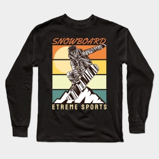 Snowboard - Extreme sports Long Sleeve T-Shirt